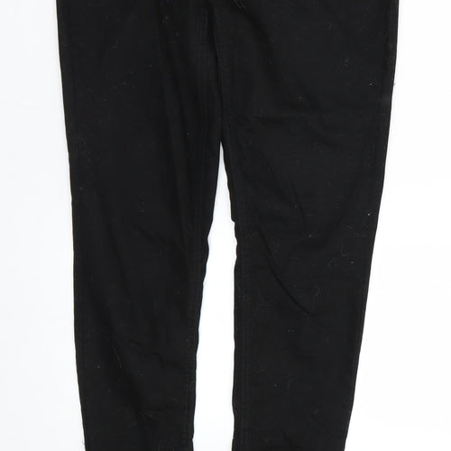 Fat Face Womens Black  Denim Skinny Jeans Size 8 L29 in