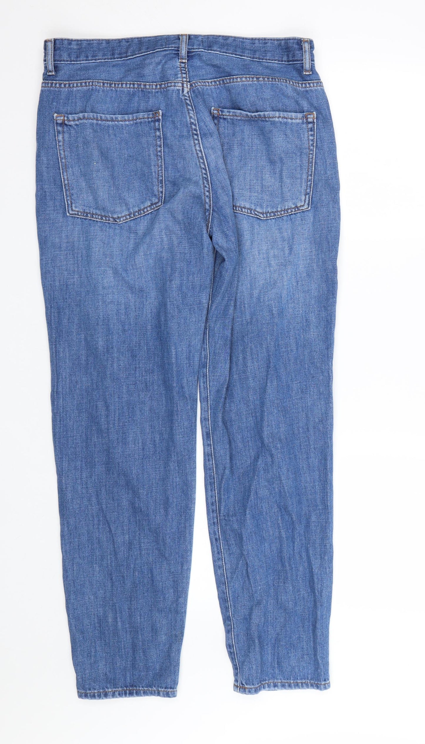 FOREVER 21 Womens Blue  Denim Straight Jeans Size 29 L27 in