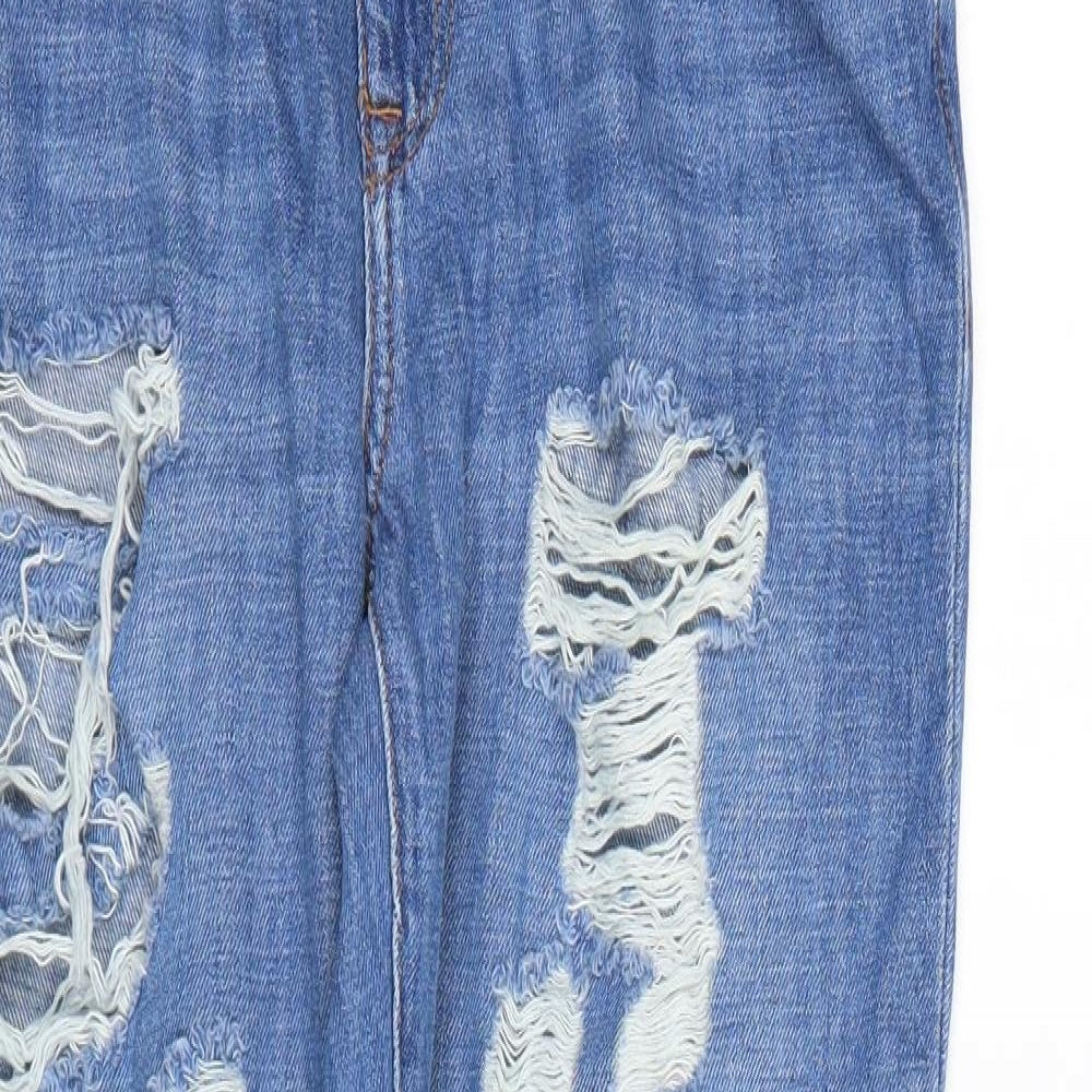 FOREVER 21 Womens Blue  Denim Straight Jeans Size 29 L27 in