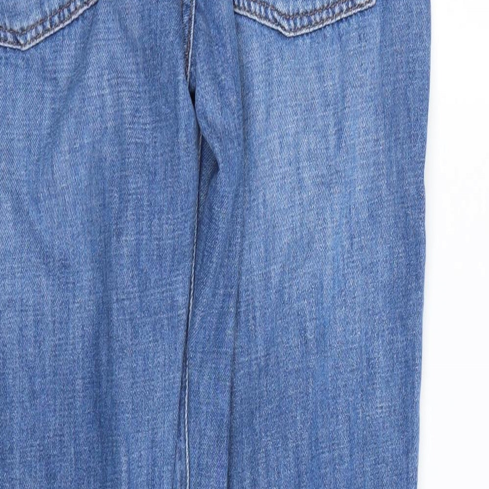 FOREVER 21 Womens Blue  Denim Straight Jeans Size 29 L27 in