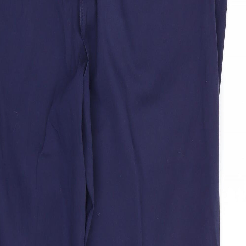 M&S Womens Blue   Trousers  Size 18 L27 in
