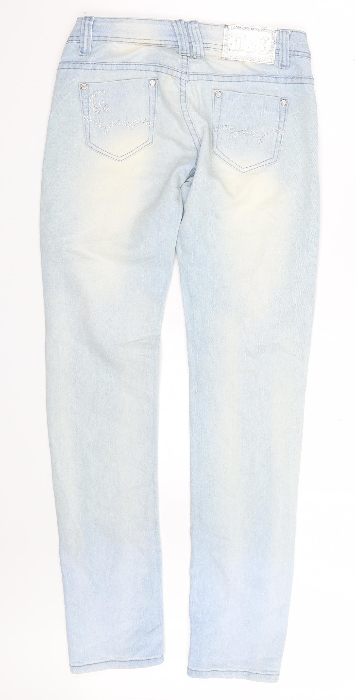 Wild girl Womens Blue  Denim Straight Jeans Size 29 L31 in