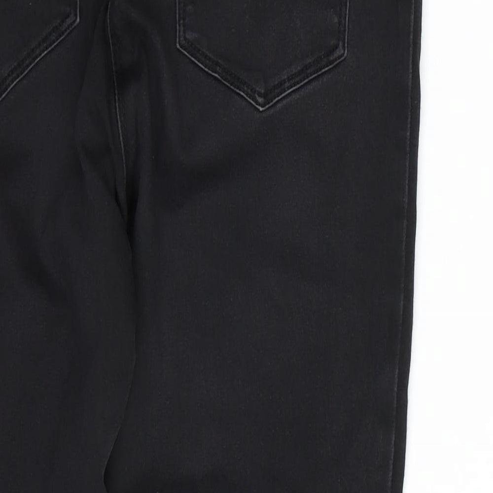 Matalan Womens Black  Denim Jegging Jeans Size 14 L23 in