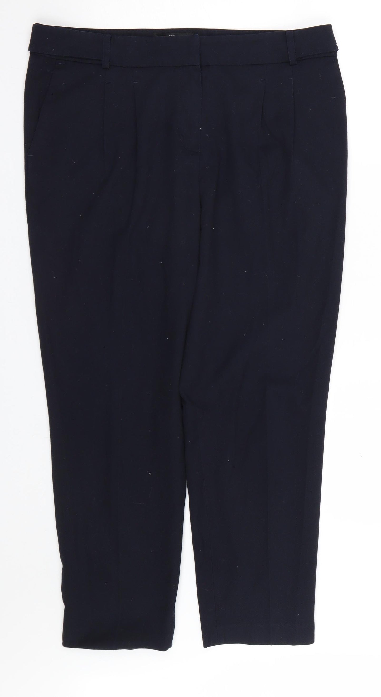 NEXT Womens Blue   Trousers  Size 14 L23 in