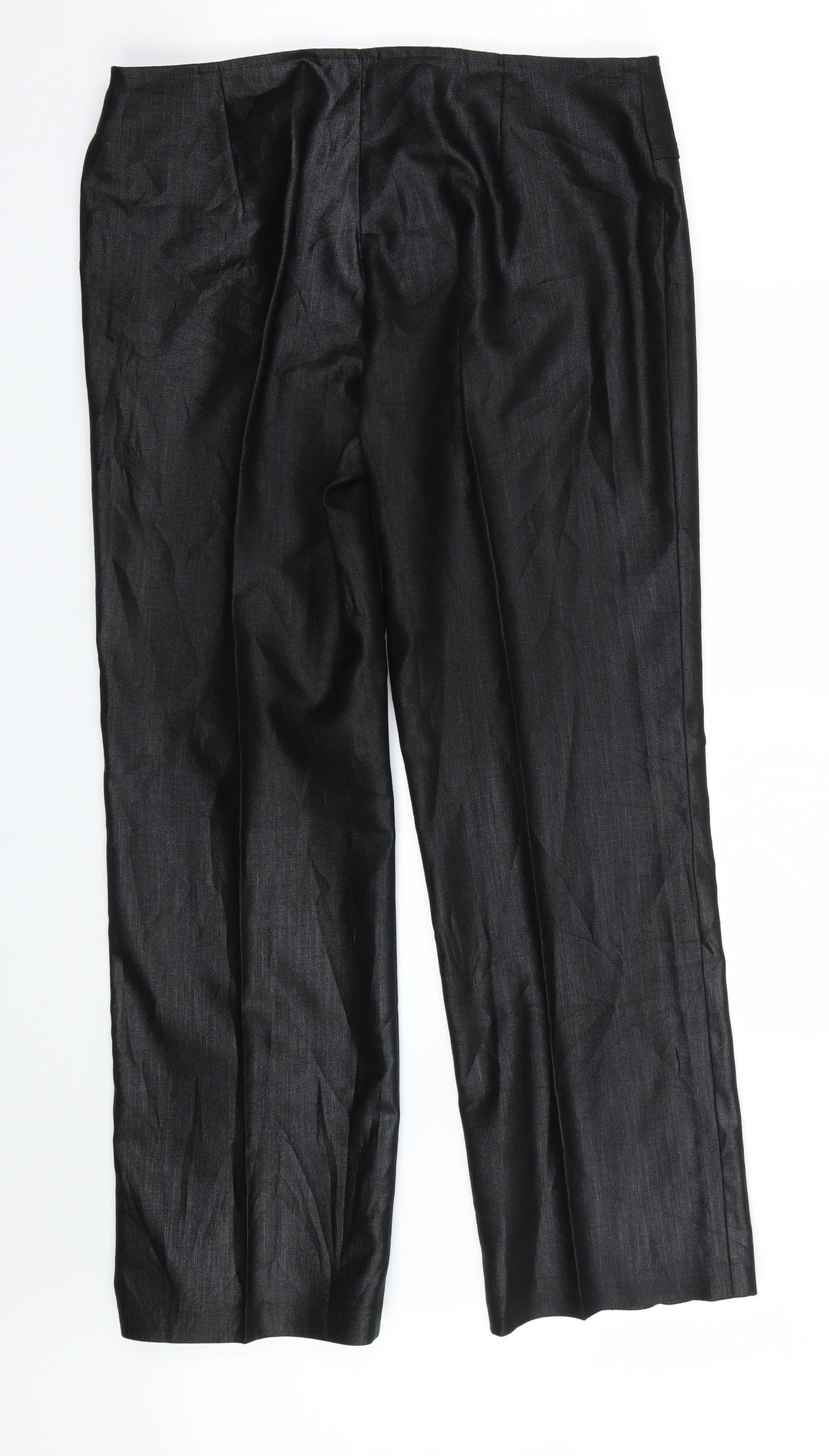 Sigma Womens Black   Trousers  Size 14 L27 in