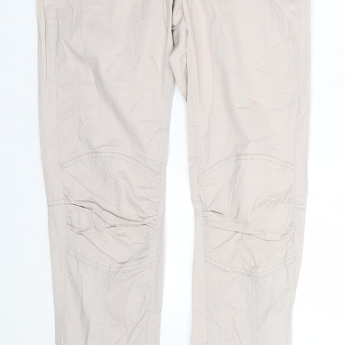 Ginatricot Womens Beige   Trousers  Size 12 L29 in
