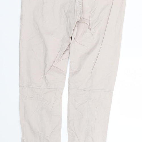 Ginatricot Womens Beige   Trousers  Size 12 L29 in