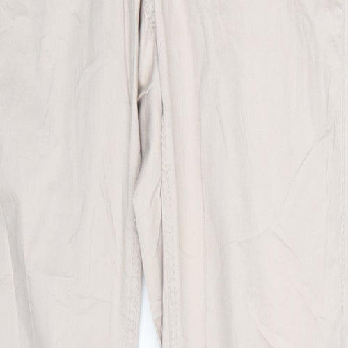 Ginatricot Womens Beige   Trousers  Size 12 L29 in
