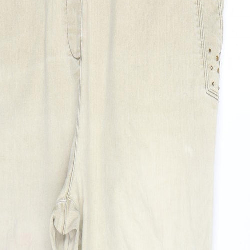 Preworn Womens Beige   Trousers  Size 36 L26 in