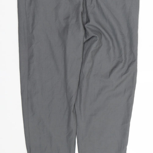 Preworn Womens Grey   Trousers  Size 34 L26 in