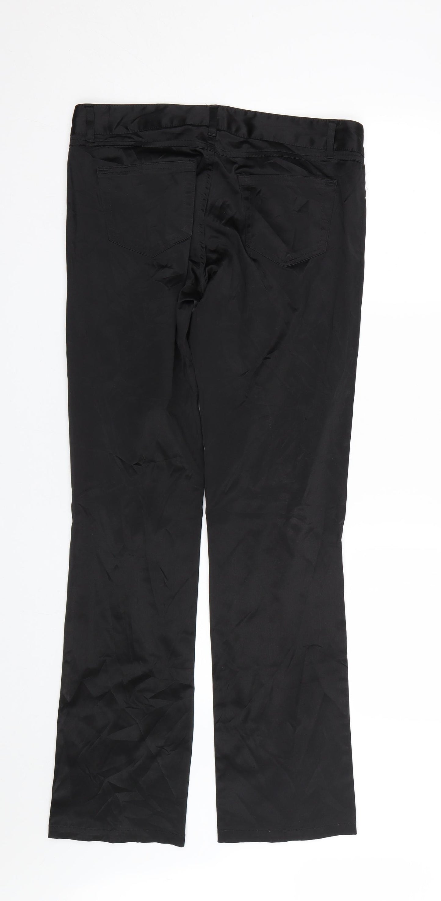 Zara Womens Black   Trousers  Size 8 L30 in