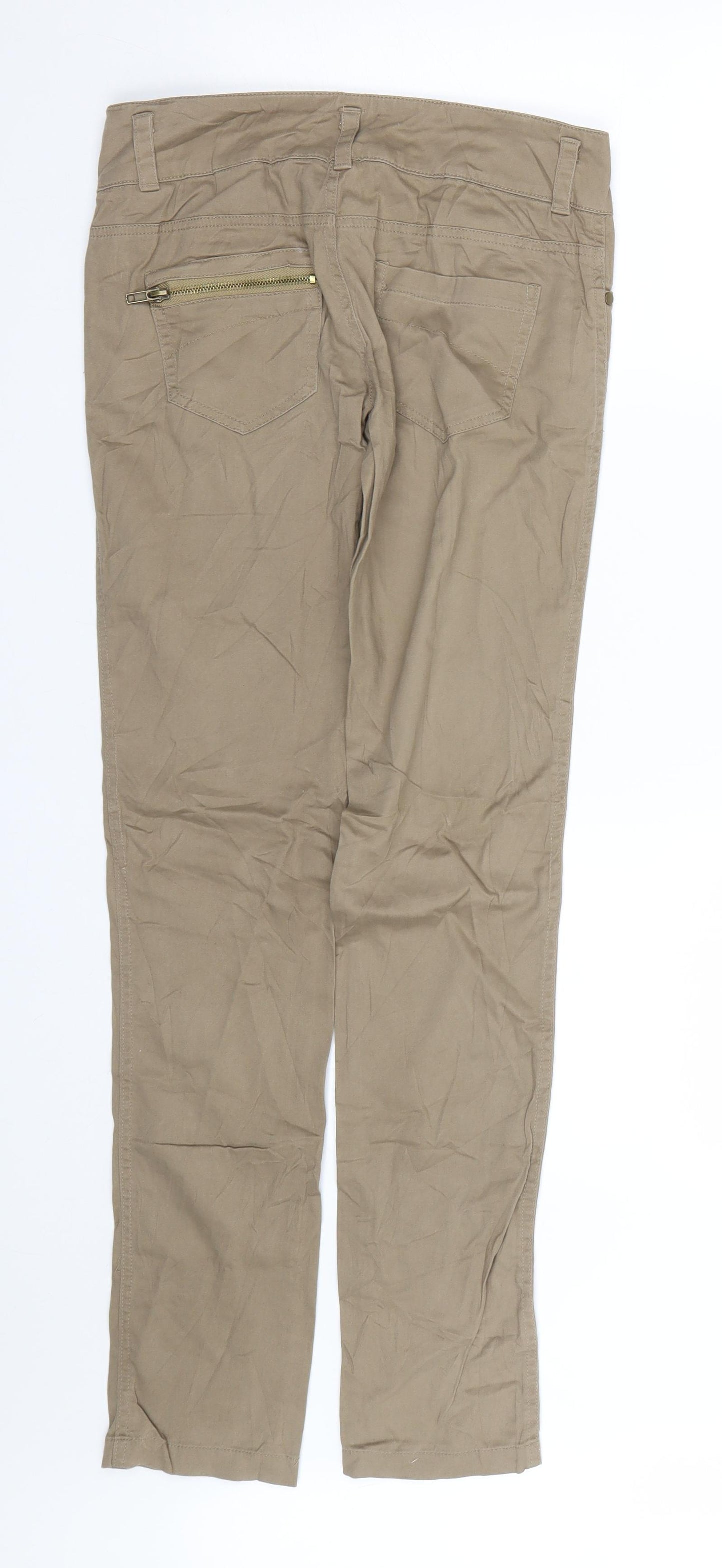 Chillin Womens Brown   Trousers  Size XS L30 in