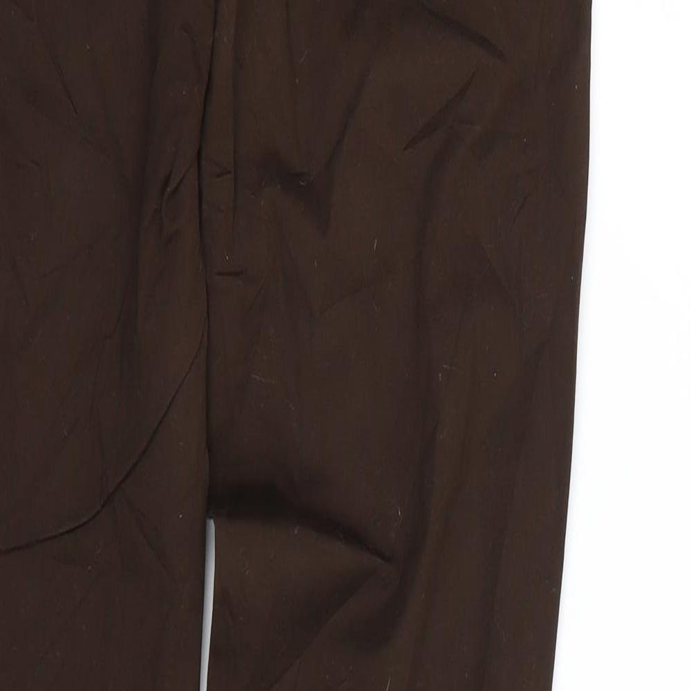 BSK Womens Brown   Trousers  Size 6 L29 in