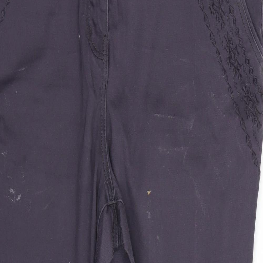 George Womens Purple   Trousers  Size 14 L26 in