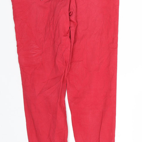 Top Secret Womens Red   Skinny Jeans Size 8 L27 in