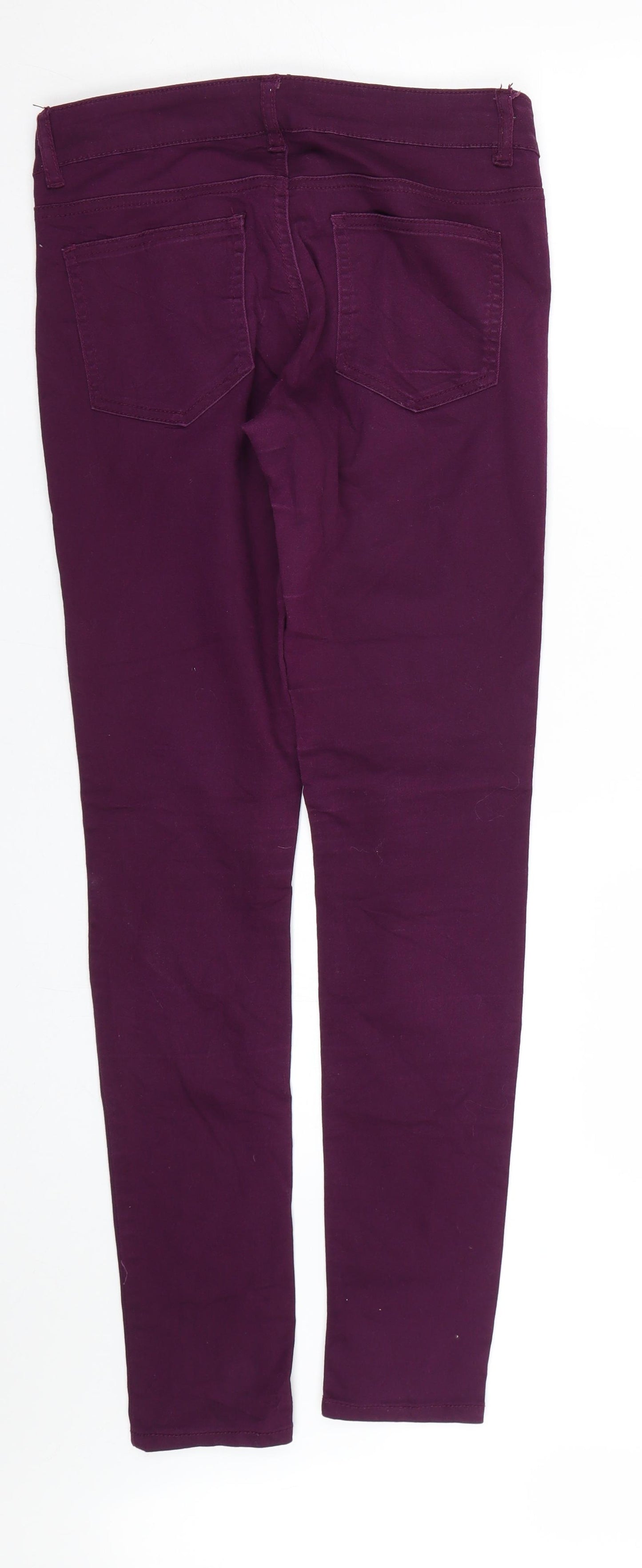 Bik bok Womens Purple   Skinny Jeans Size 8 L29 in