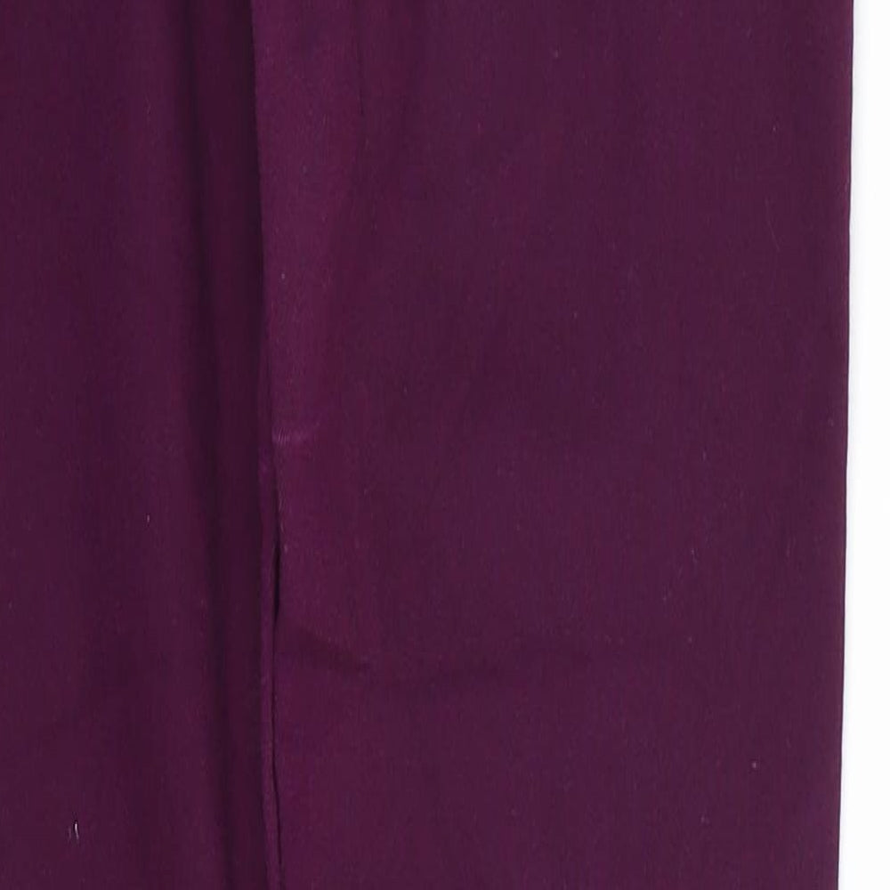 Bik bok Womens Purple   Skinny Jeans Size 8 L29 in