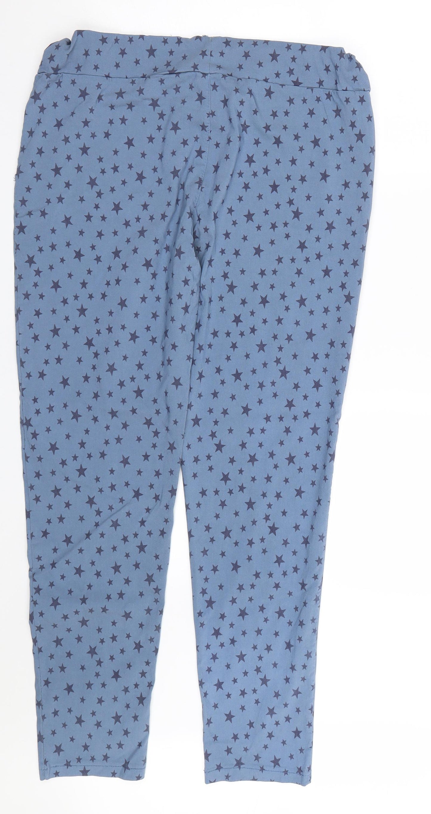 Preworn Womens Blue Polka Dot  Cami Lounge Pants Size M