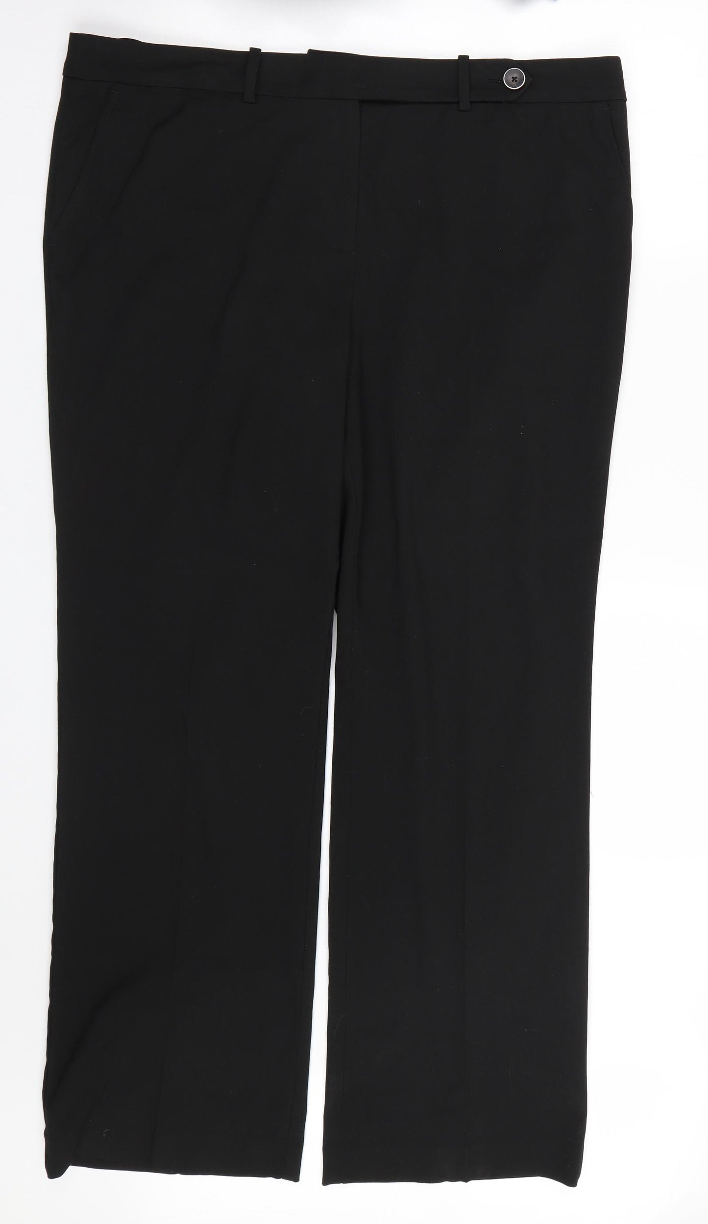 NEXT Womens Black   Trousers  Size 18 L29 in