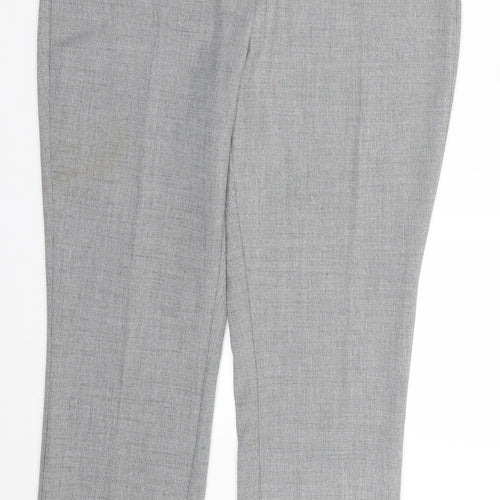 Debenhams Womens Grey   Trousers  Size 10 L28 in