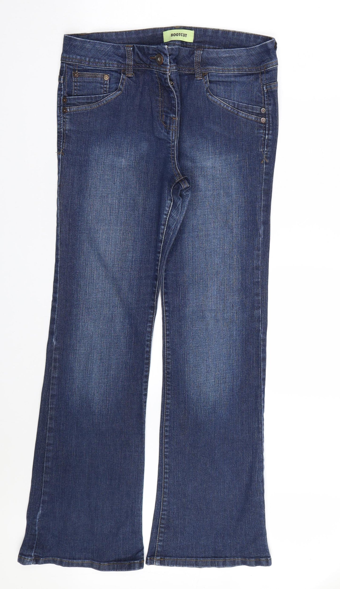 Preworn Womens Blue   Bootcut Jeans Size 34 L28 in