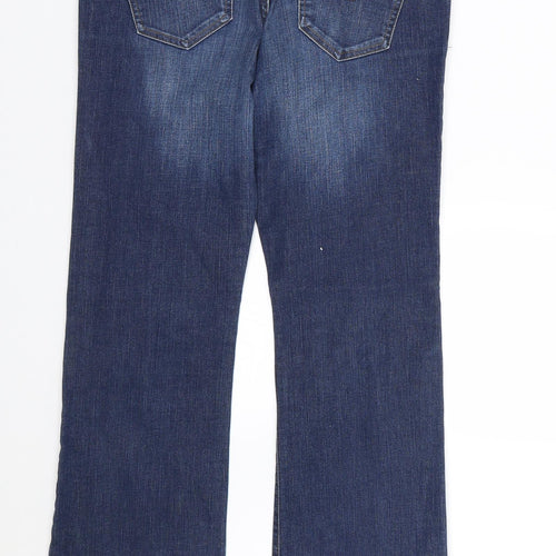 Preworn Womens Blue   Bootcut Jeans Size 34 L28 in
