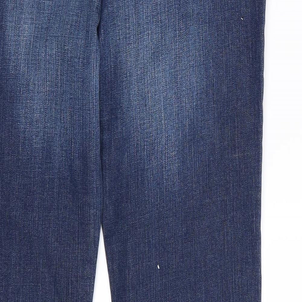Preworn Womens Blue   Bootcut Jeans Size 34 L28 in
