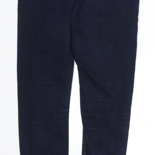 Topshop Womens Blue  Denim Skinny Jeans Size 28 L26 in