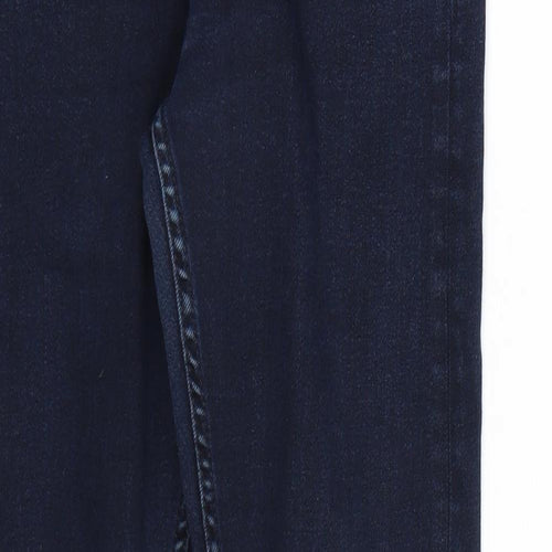 Topshop Womens Blue  Denim Skinny Jeans Size 28 L26 in