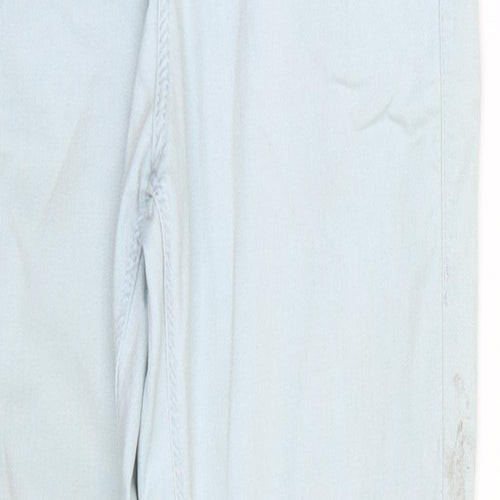 Topshop Womens Blue  Denim Skinny Jeans Size 28 L24 in