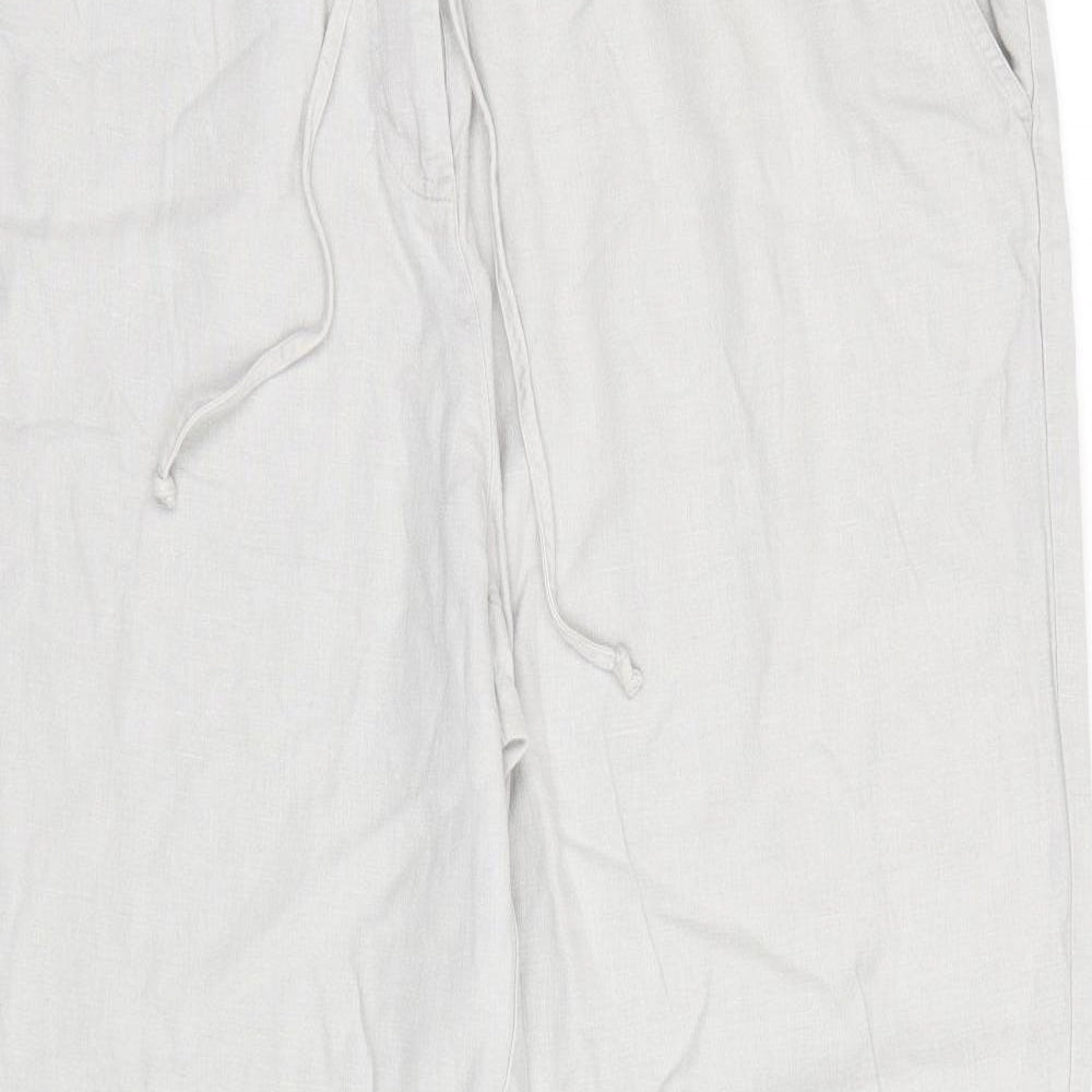NEXT Womens Beige   Trousers  Size 16 L26 in