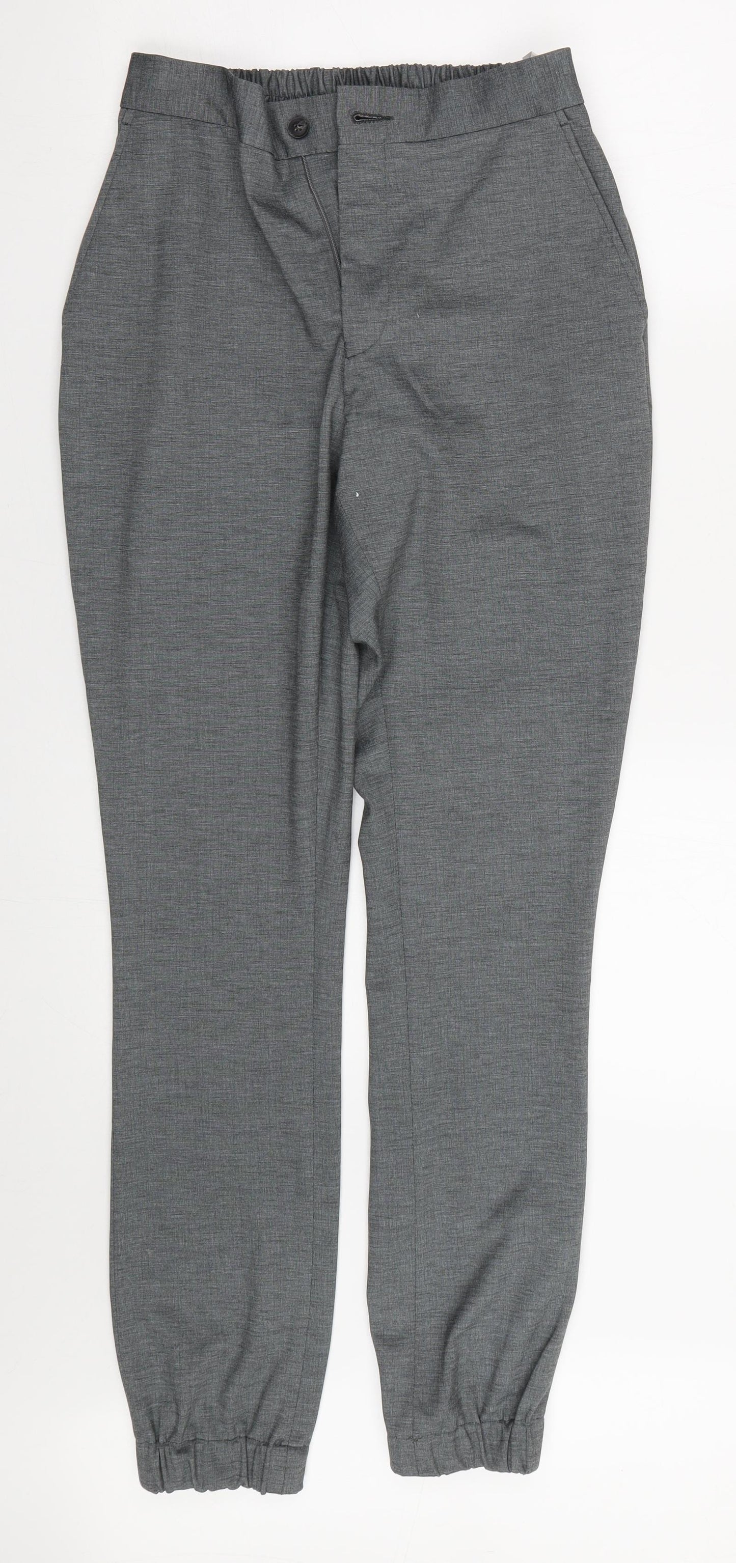 Topman Mens Grey   Capri Trousers Size 30 L29 in