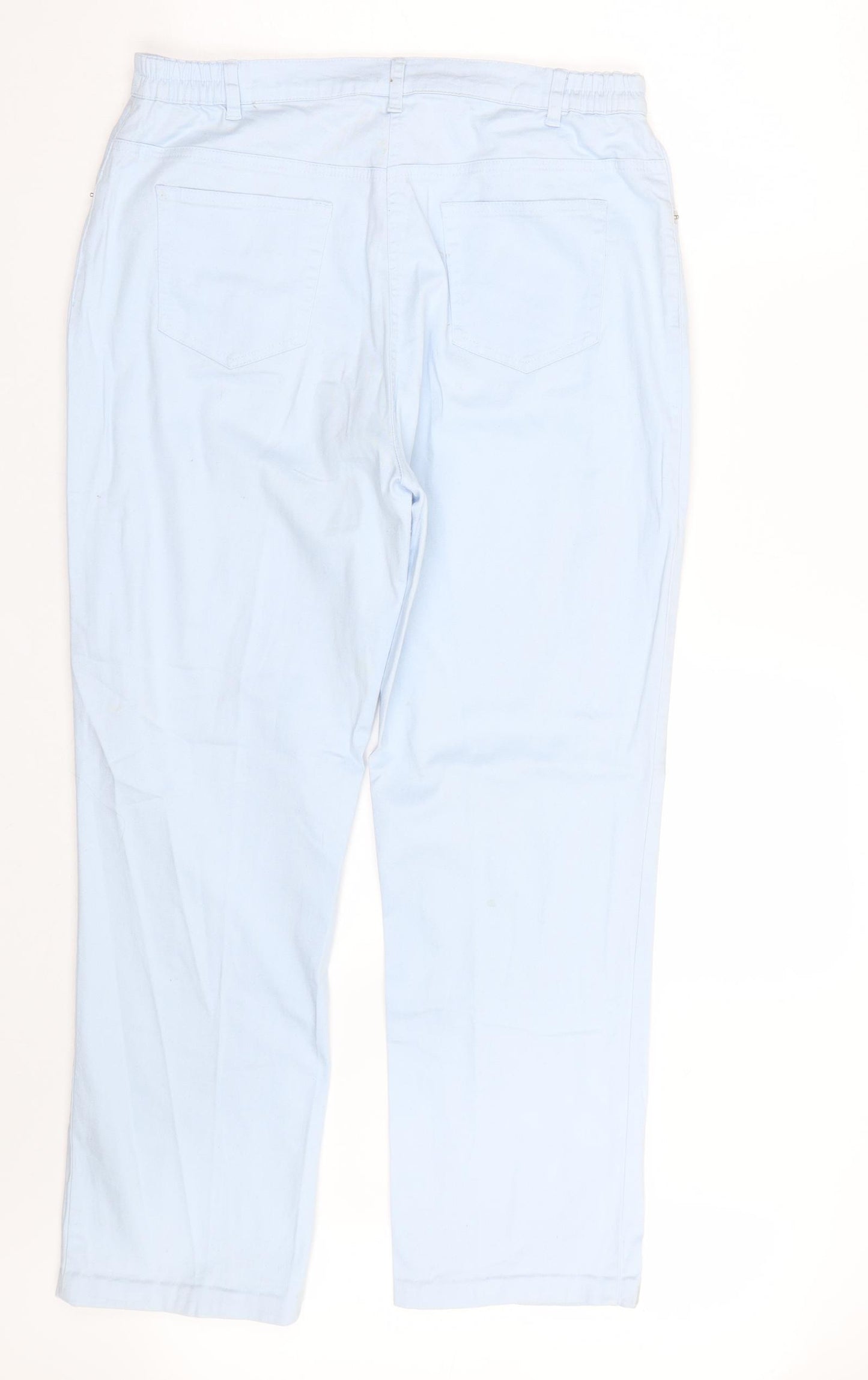 Damart Womens Blue   Trousers  Size 16 L26 in