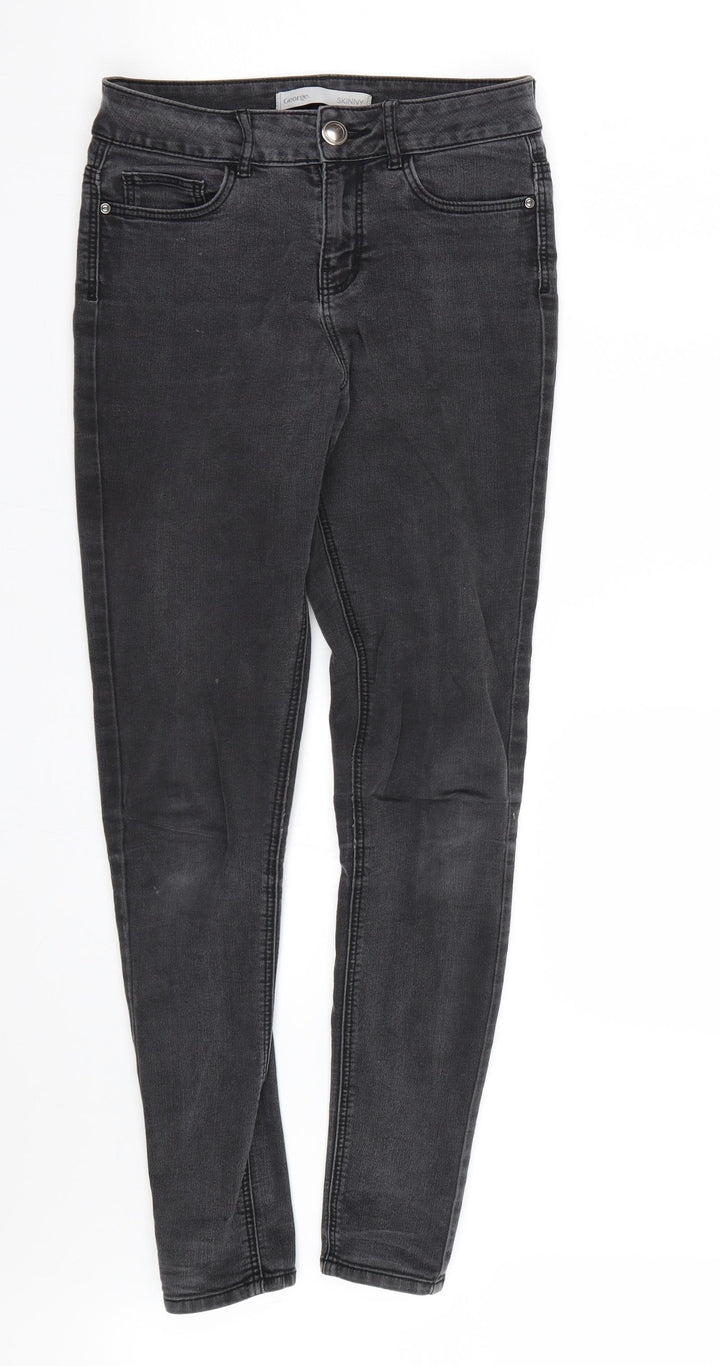 George Womens Black Skinny Jeans Size 8 L26 in