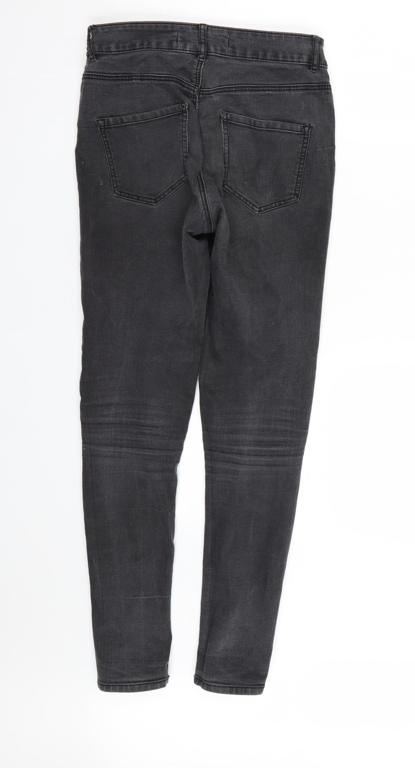 George Womens Black   Skinny Jeans Size 8 L26 in