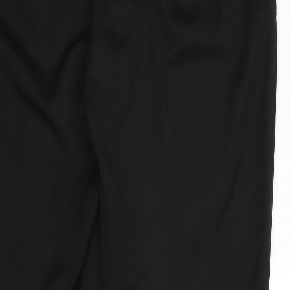 TU Womens Black   Trousers  Size 16 L25 in