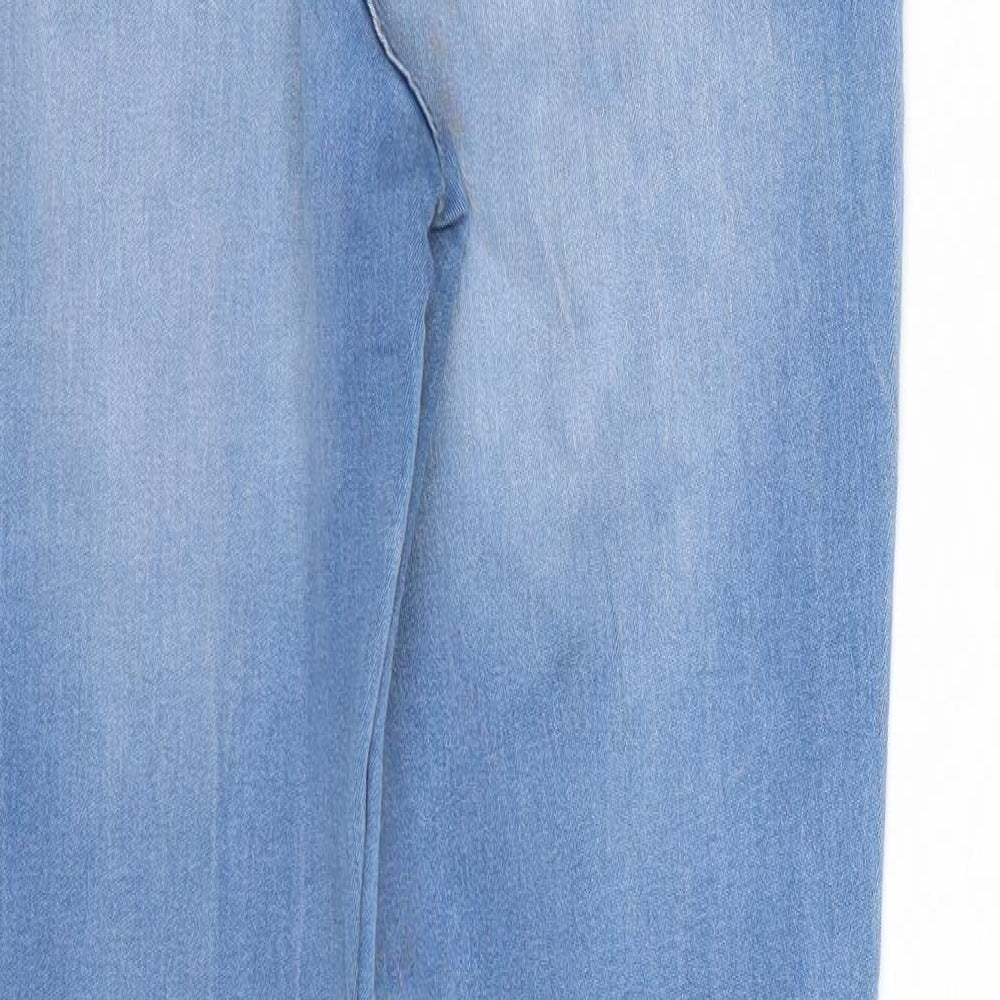 Papaya Womens Blue  Denim Skinny Jeans Size 8 L27 in