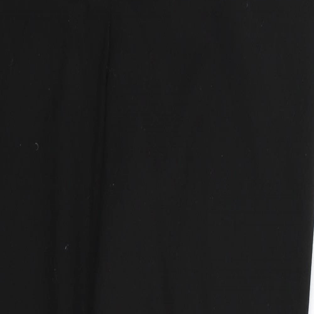 NEXT Womens Black   Trousers  Size 10 L25 in