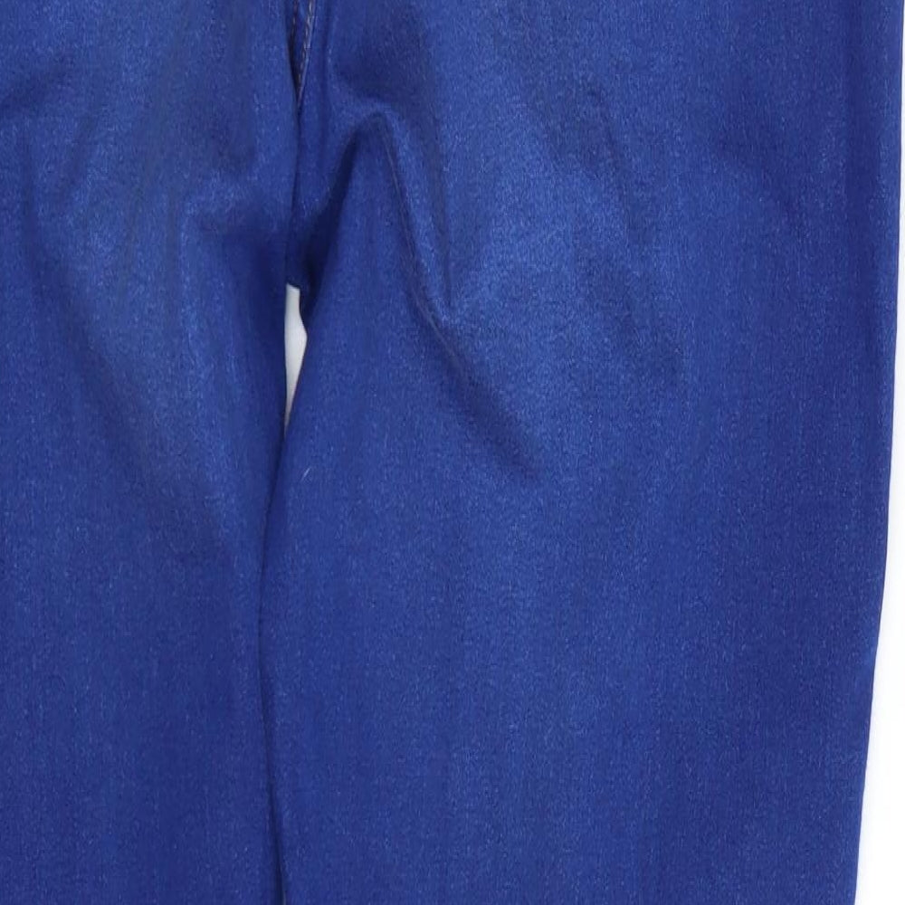Cotton Traders Womens Blue   Skinny Jeans Size 18 L28 in