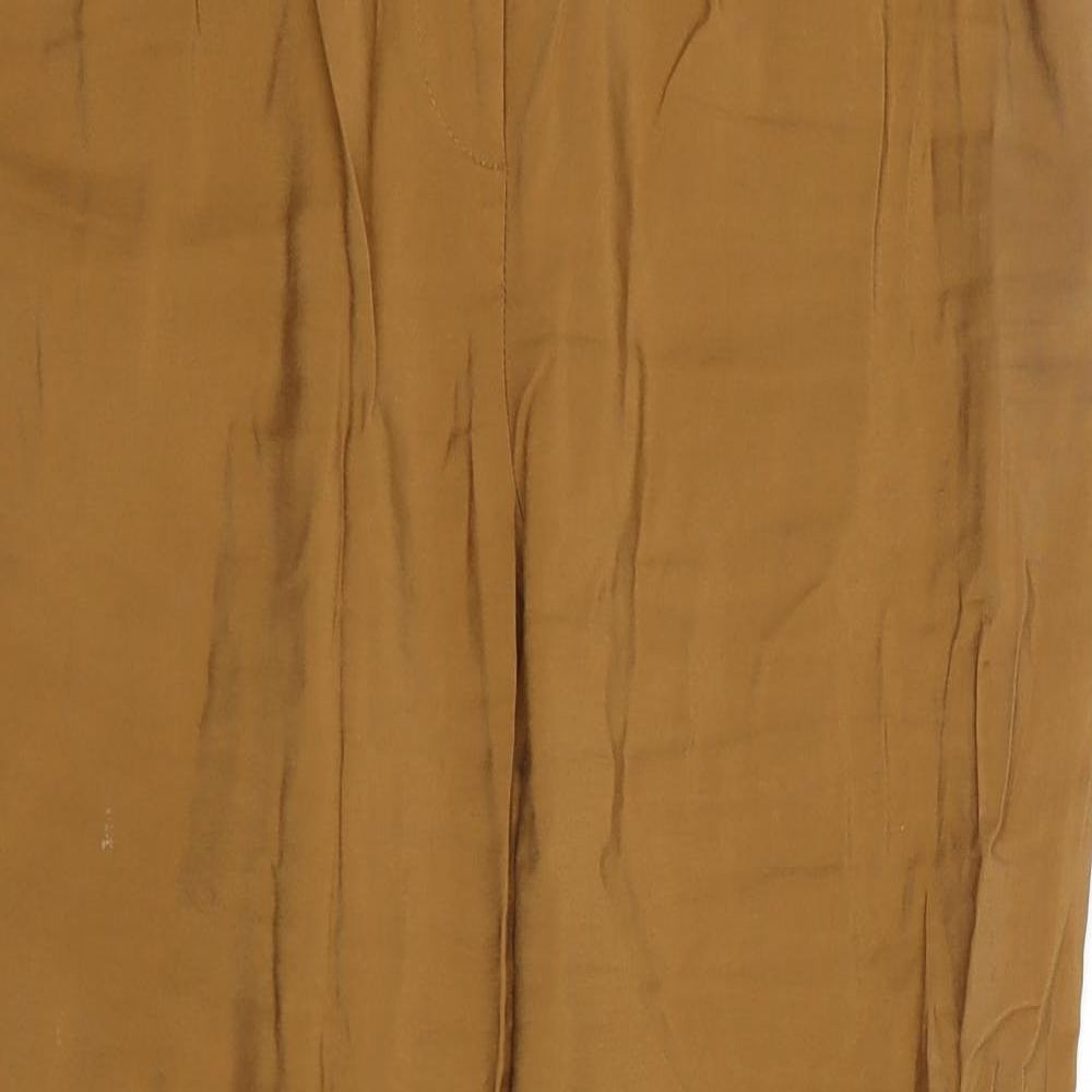 TU Womens Brown   Capri Trousers Size 12 L24 in