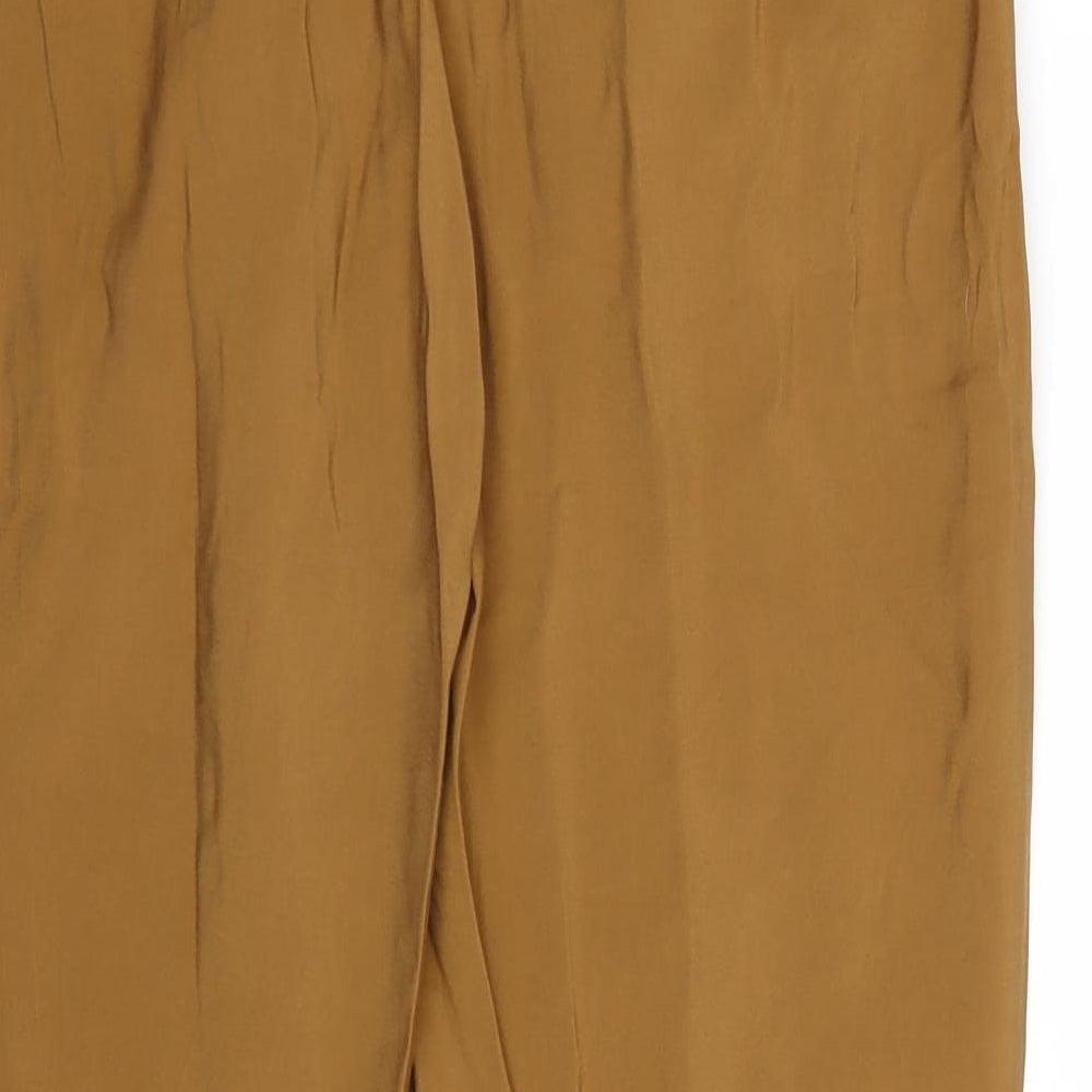 TU Womens Brown   Capri Trousers Size 12 L24 in