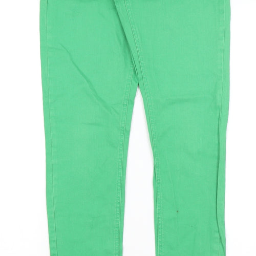 Baby Doll Womens Green   Skinny Jeans Size 10 L31 in