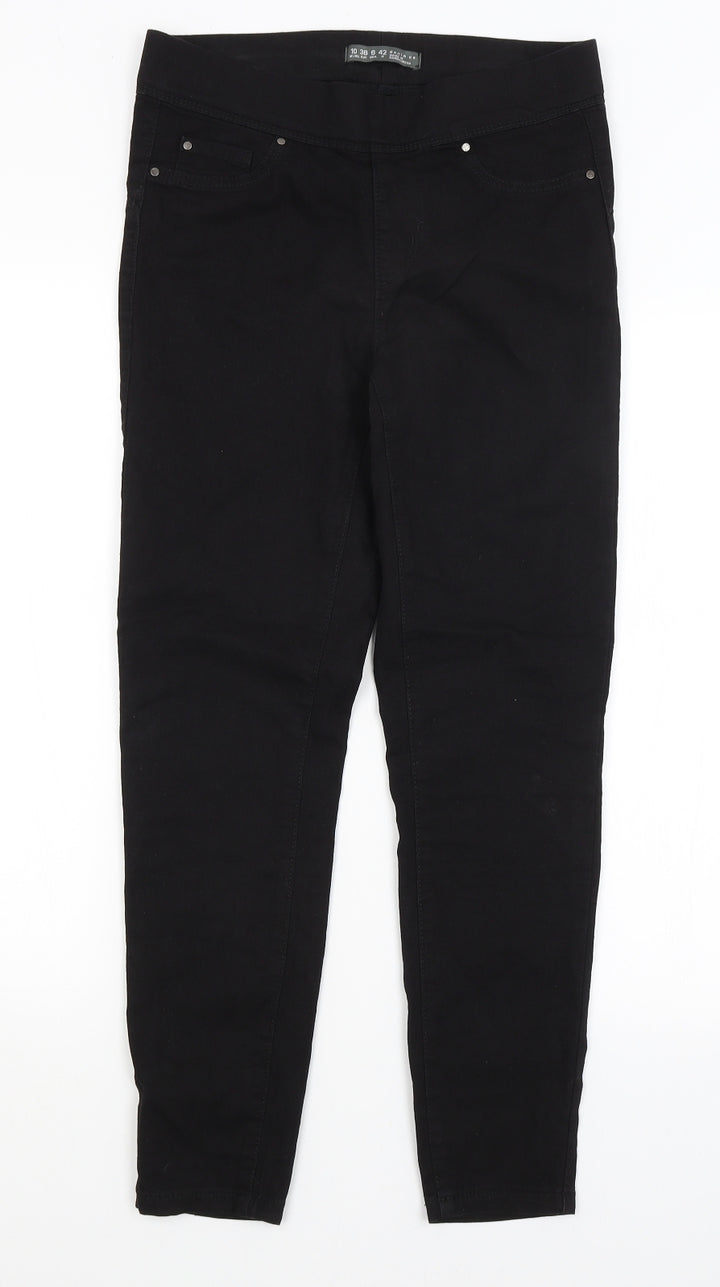 Denim Co Womens Black   Jegging Jeans Size 10 L27 in