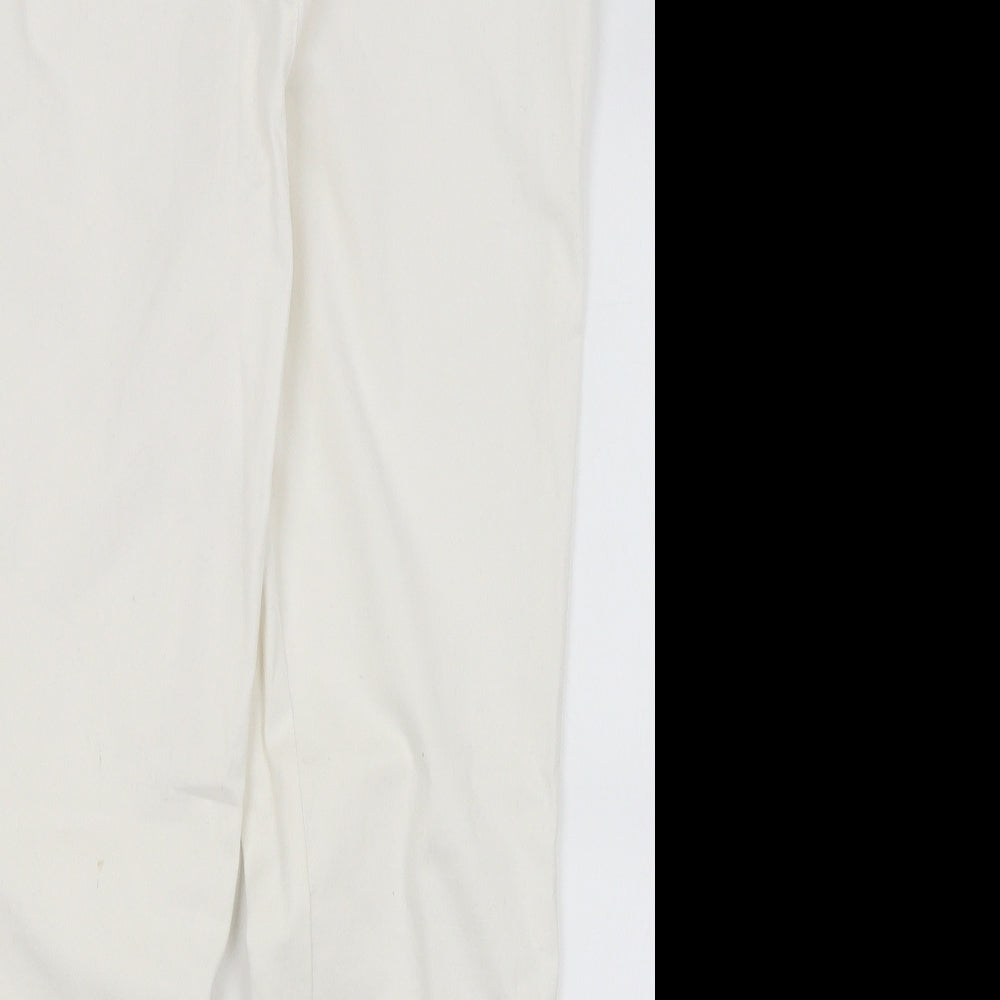 BM, Womens White   Jegging Jeans Size 14 L28 in