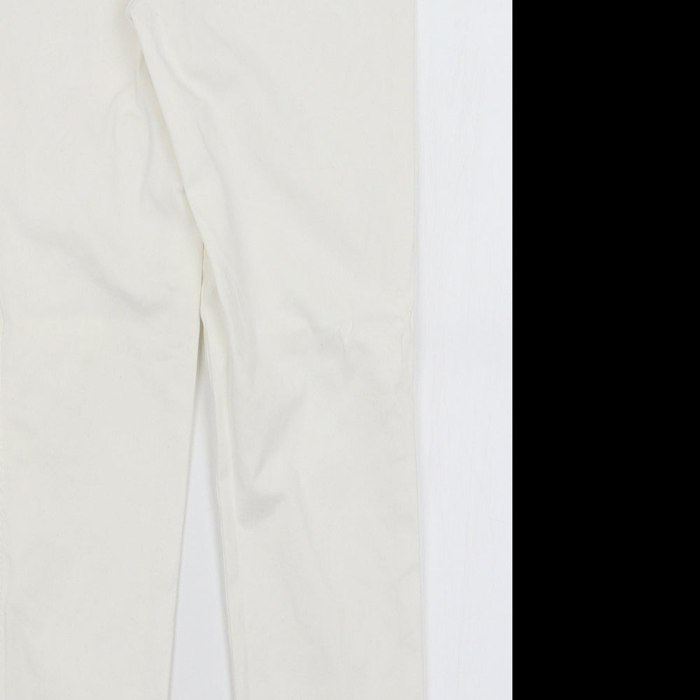 BM, Womens White   Jegging Jeans Size 14 L28 in