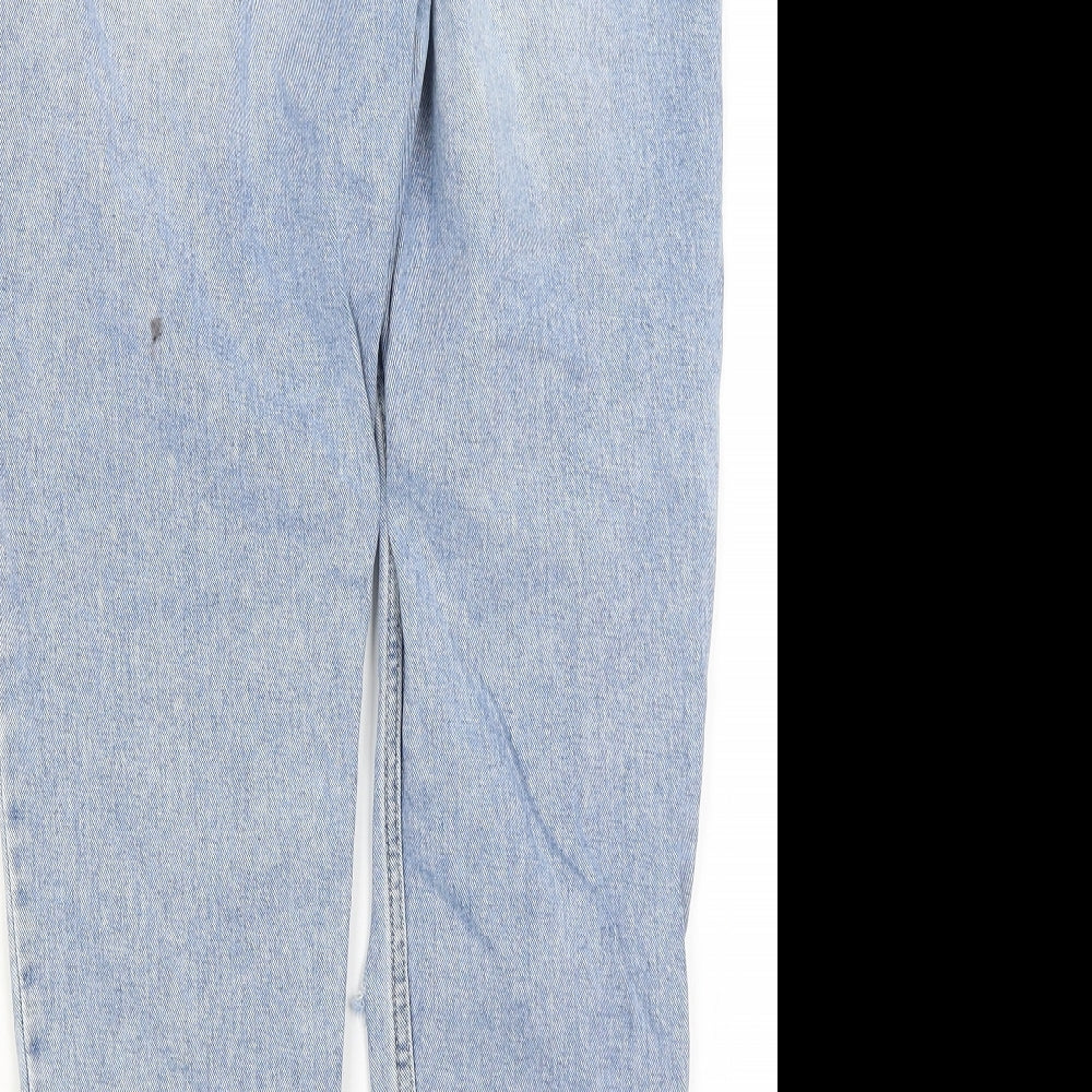 Sinsay Womens Blue   Mom Jeans Size 10 L25 in