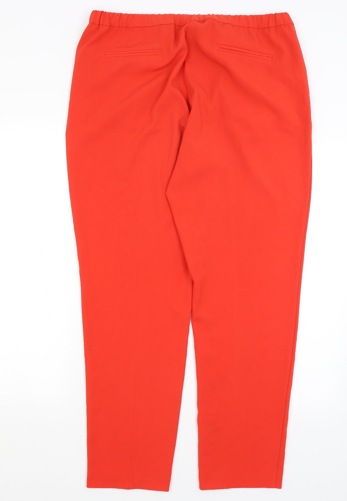 Betty Jackson Black Womens Red   Trousers  Size 16 L29 in