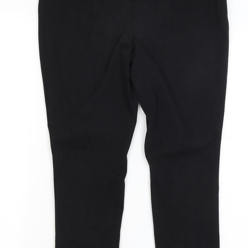 NEXT Mens Black   Capri Trousers Size 16 L26 in