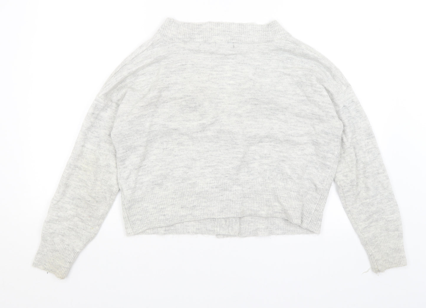 Primark Womens Grey   Cardigan Jumper Size M