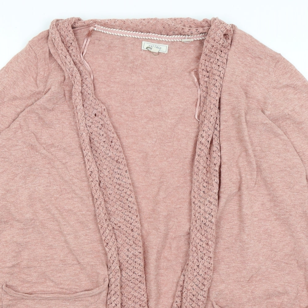 Fat Face Womens Pink   Cardigan Jumper Size 16